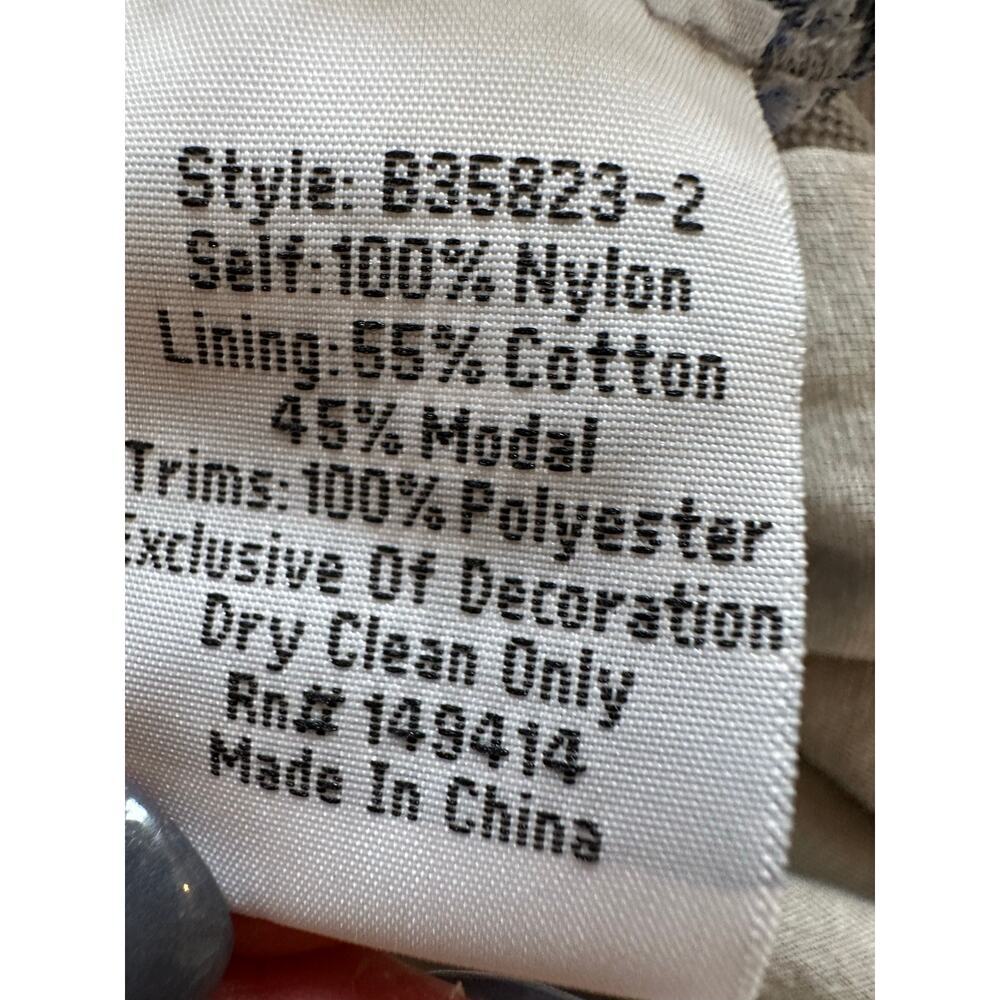 Johnny Was Logan Tiered Mesh Dress Size XXL NWT - Picture 13 of 16